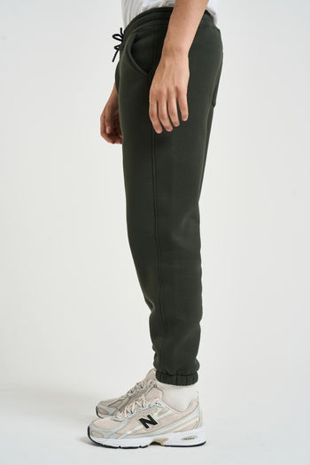 Pantalone uomo tuta jogger verde - 3