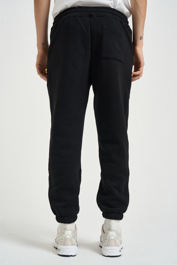 Pantalone uomo tuta jogger nero - 3