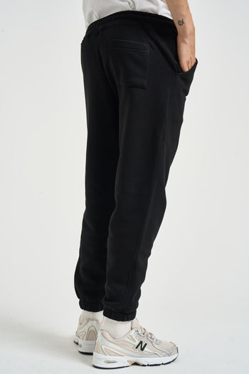 Pantalone uomo tuta jogger nero - 4