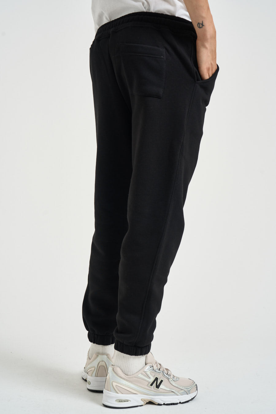 Pantalone uomo tuta jogger nero JOGZ NERO SUPERCULTURE* 