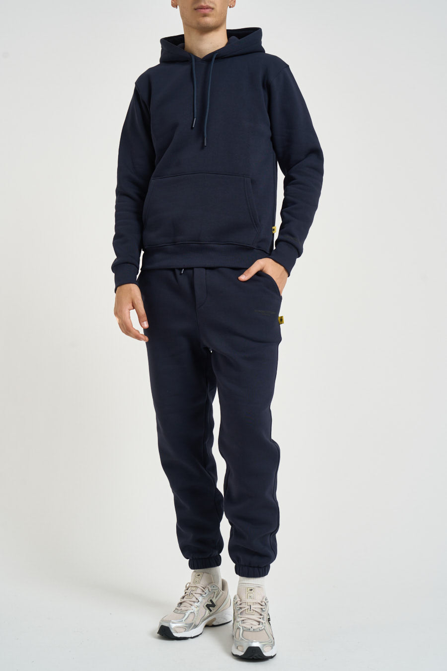 Felpa uomo con cappuccio blu JOYZ BLU SUPERCULTURE* 