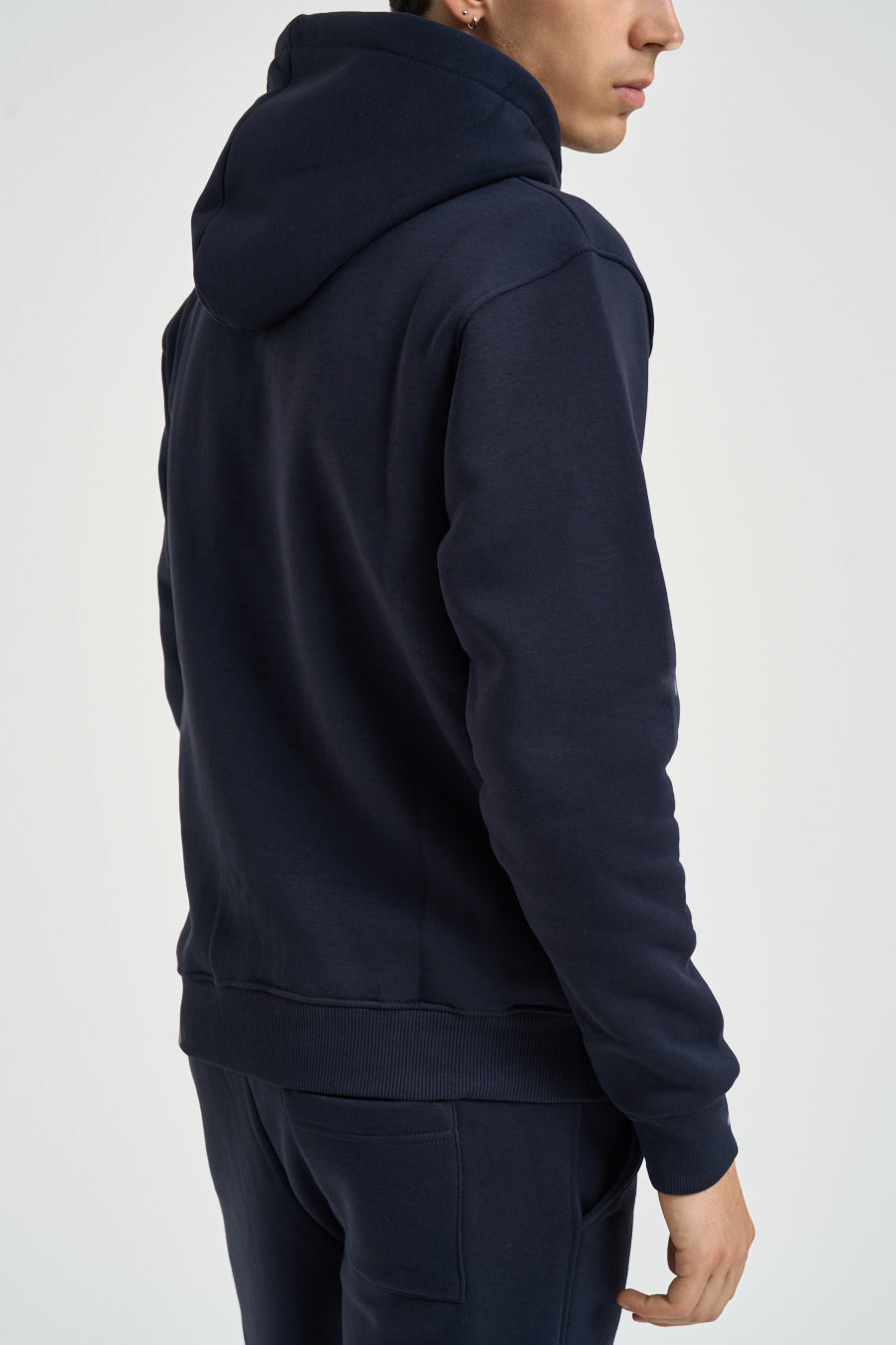 Felpa uomo con cappuccio blu JOYZ BLU SUPERCULTURE* 