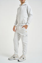 Felpa uomo con cappuccio grigio mèlange JOYZ GRIGIO NK SUPERCULTURE* 
