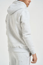Felpa uomo con cappuccio grigio mèlange JOYZ GRIGIO NK SUPERCULTURE* 