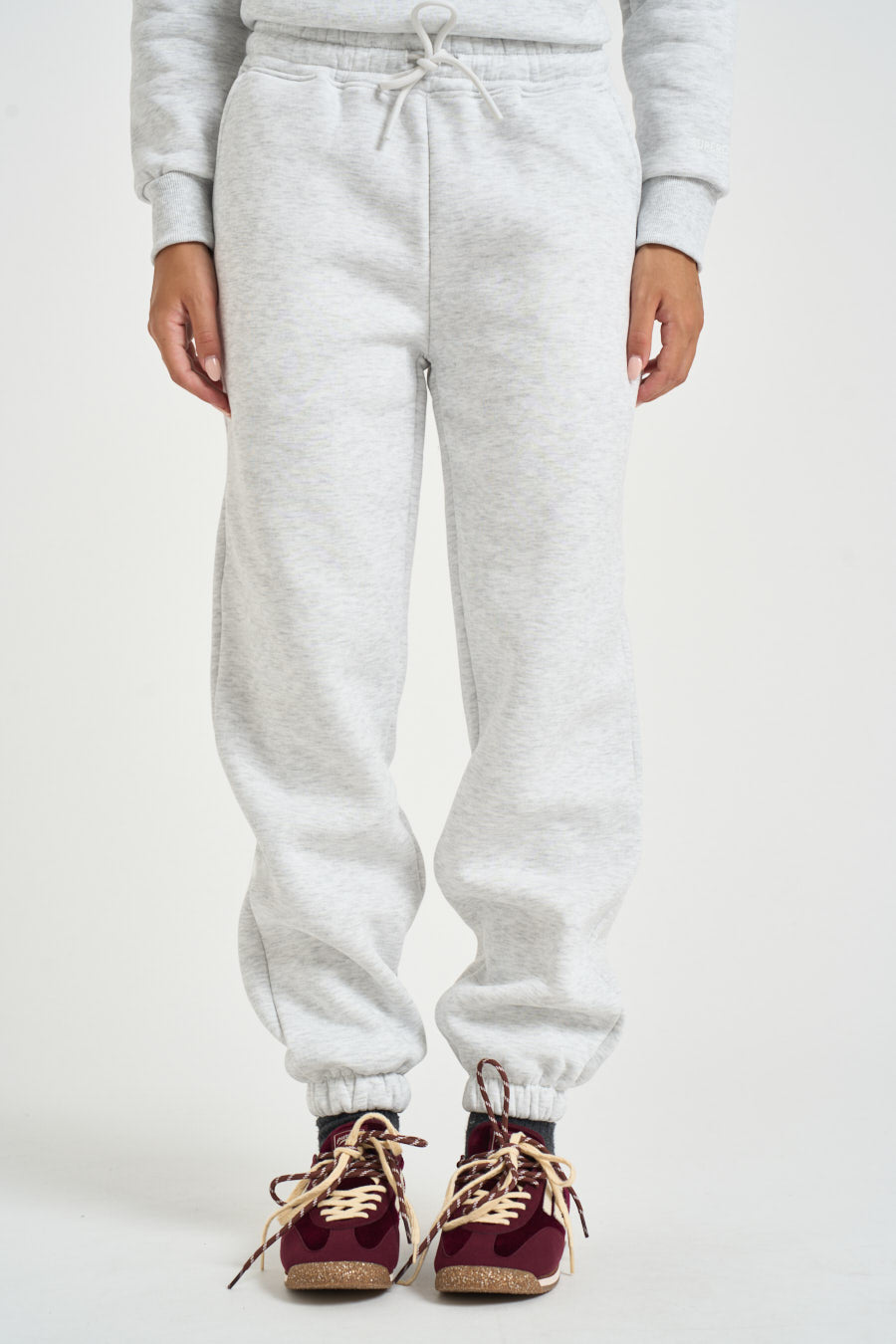 Pantalone donna tuta jogger grigio chiaro RITAZ GRIGIO NK SUPERCULTURE* 