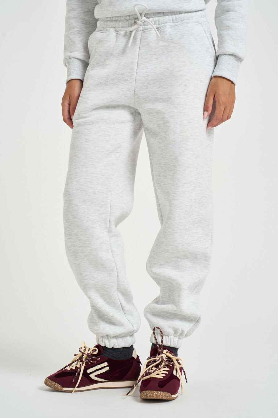 Pantalone donna tuta jogger grigio chiaro RITAZ GRIGIO NK SUPERCULTURE* 
