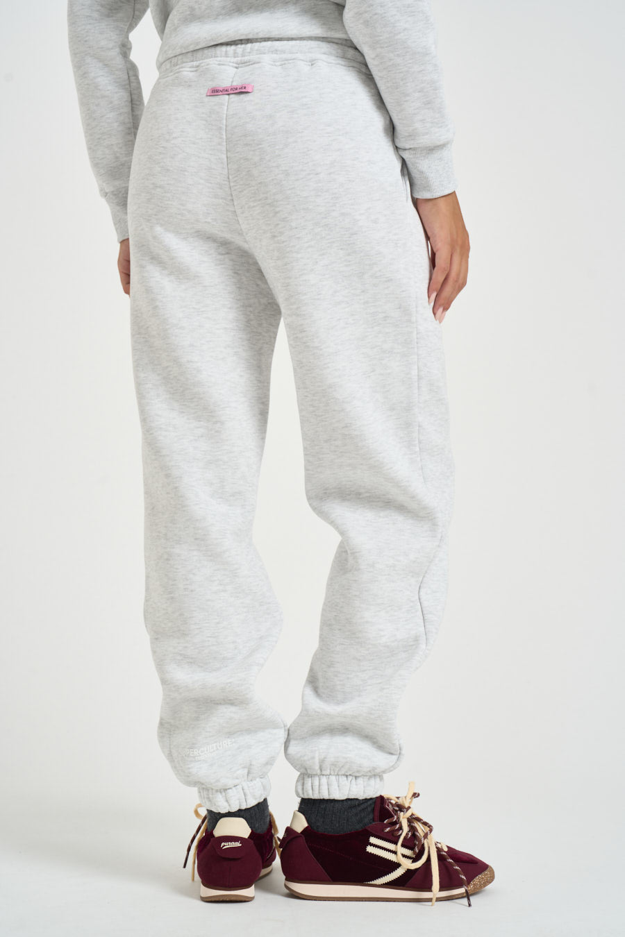 Pantalone donna tuta jogger grigio chiaro RITAZ GRIGIO NK SUPERCULTURE* 