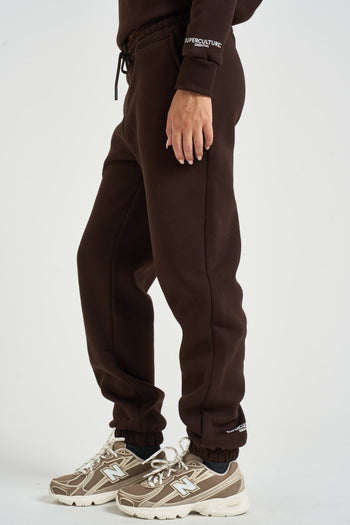 Pantalone tuta jogger donna moro - 3