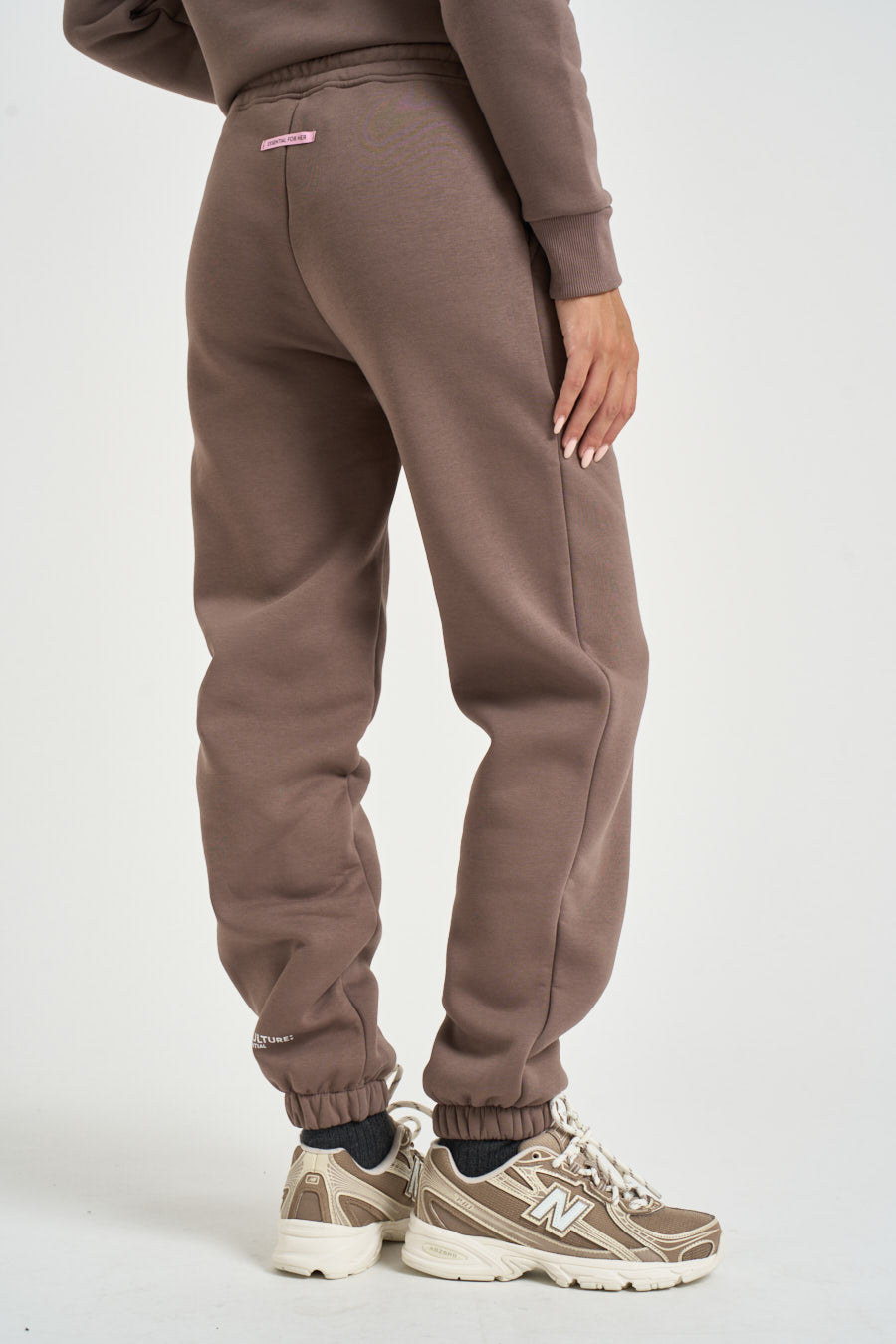 Pantalone donna tuta jogger fango RITAZ TORTORA SUPERCULTURE* 