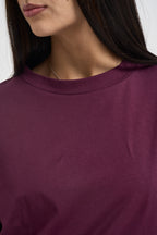 Maglia donna a maniche lunghe bordeaux 11771 BAROLO SUSY MIX 