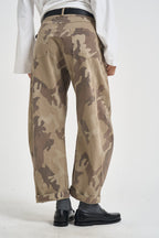 Pantalone donna camouflage militare 61335P VARIANTE UNICA SUSY MIX 