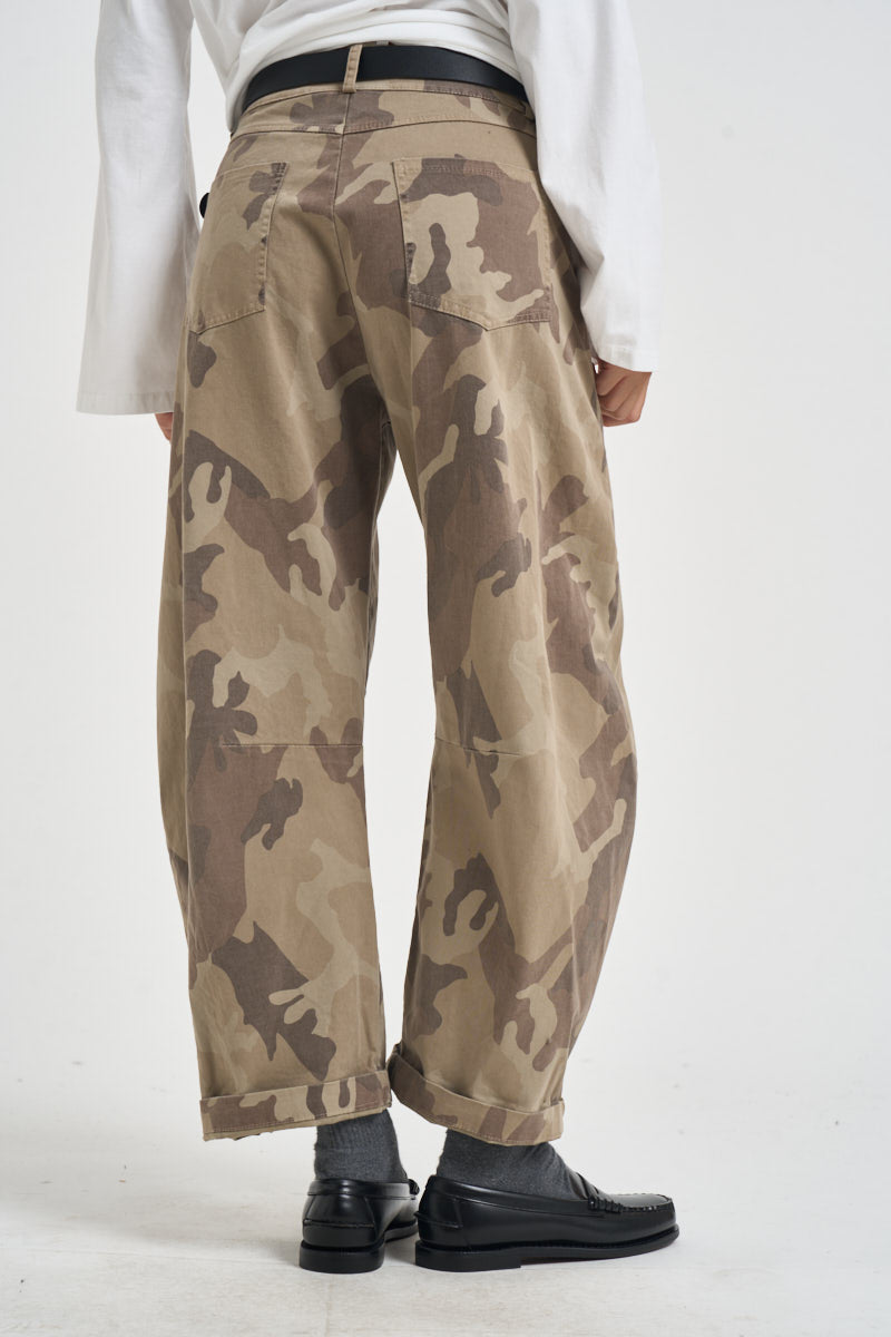 Pantalone donna camouflage militare 61335P VARIANTE UNICA SUSY MIX 