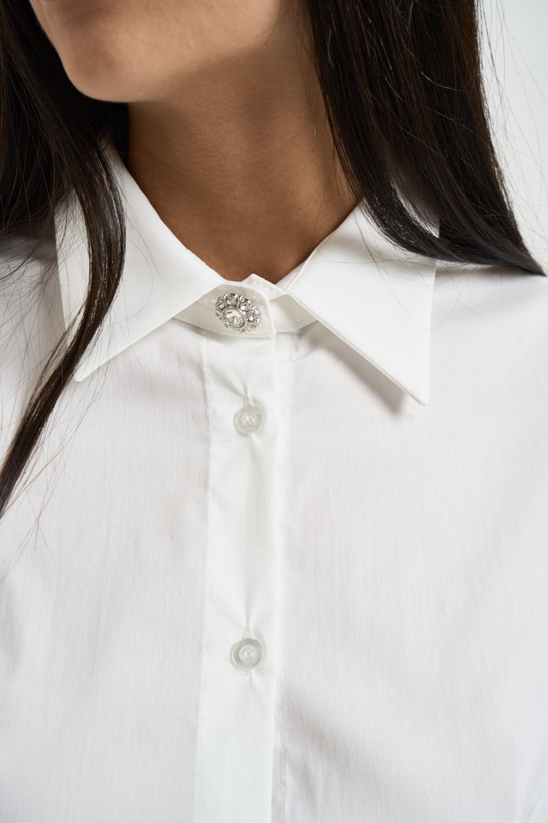 Camicia donna bianca 74827 LATTE SUSY MIX 