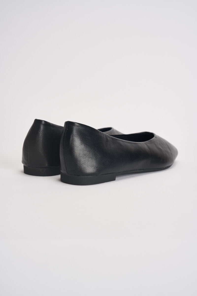 Ballerine donna in ecopelle nera RY126 NERO SUSY MIX 