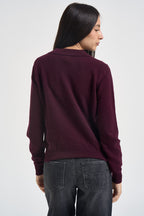 Maglia donna polo vino WL1028 VINO TENSIONE IN 