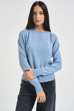 Maglia donna girocollo azzurro WL104 CELESTE TENSIONE IN 