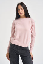 Maglia donna girocollo rosa WL104 ROSA TENSIONE IN 