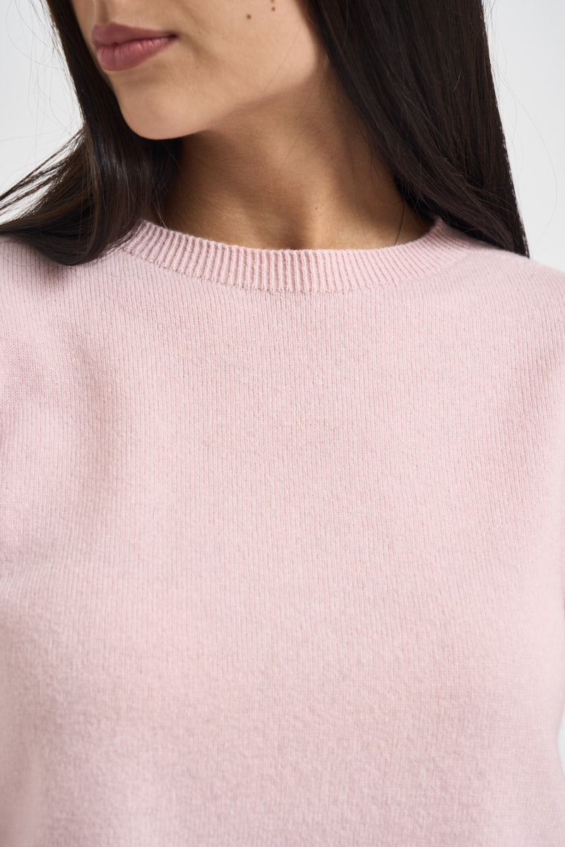 Maglia donna girocollo rosa WL104 ROSA TENSIONE IN 