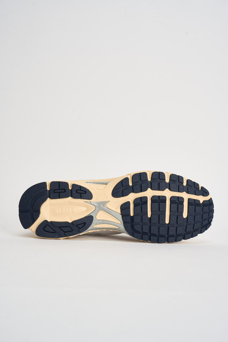 Sneakers uomo basse bianche e blu ME263003 155 THE MERCER BRAND 