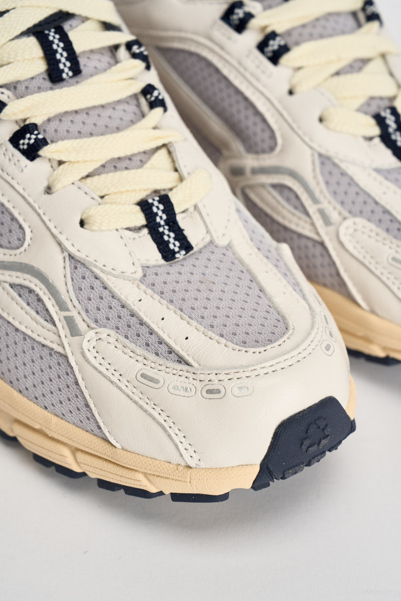 Sneakers uomo basse bianche e blu ME263003 155 THE MERCER BRAND 