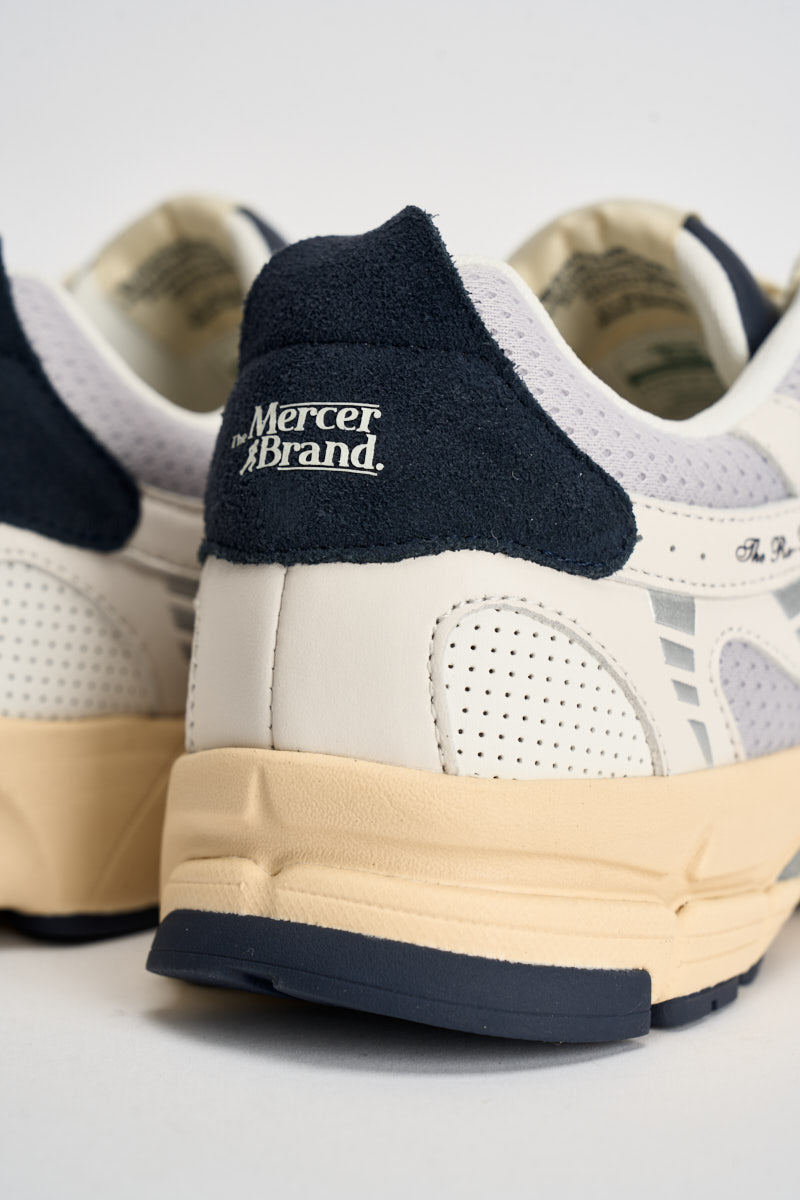 Sneakers uomo basse bianche e blu ME263003 155 THE MERCER BRAND 
