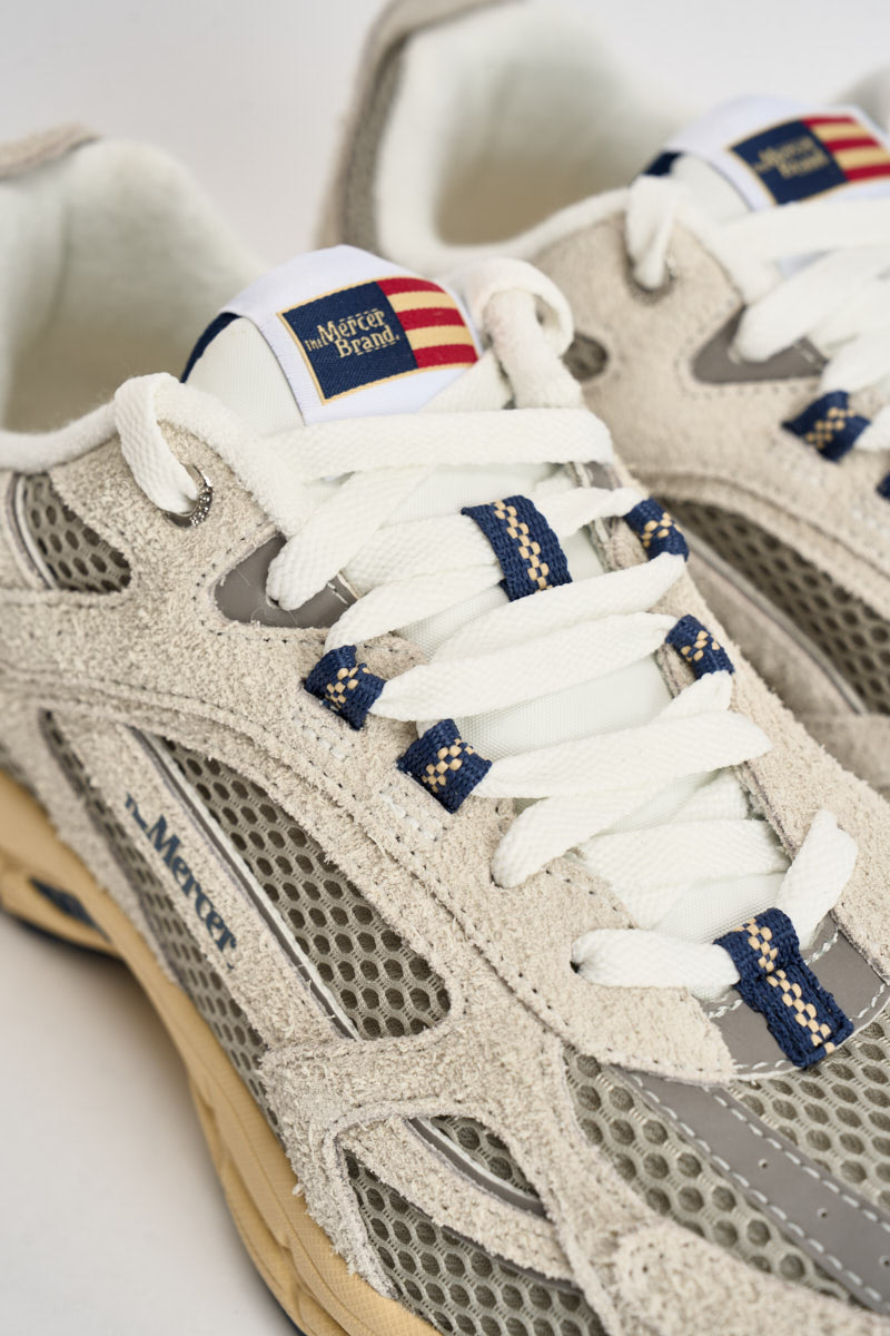 Sneakers uomo The Re-Run Americana tortora ME263029 102 THE MERCER BRAND 