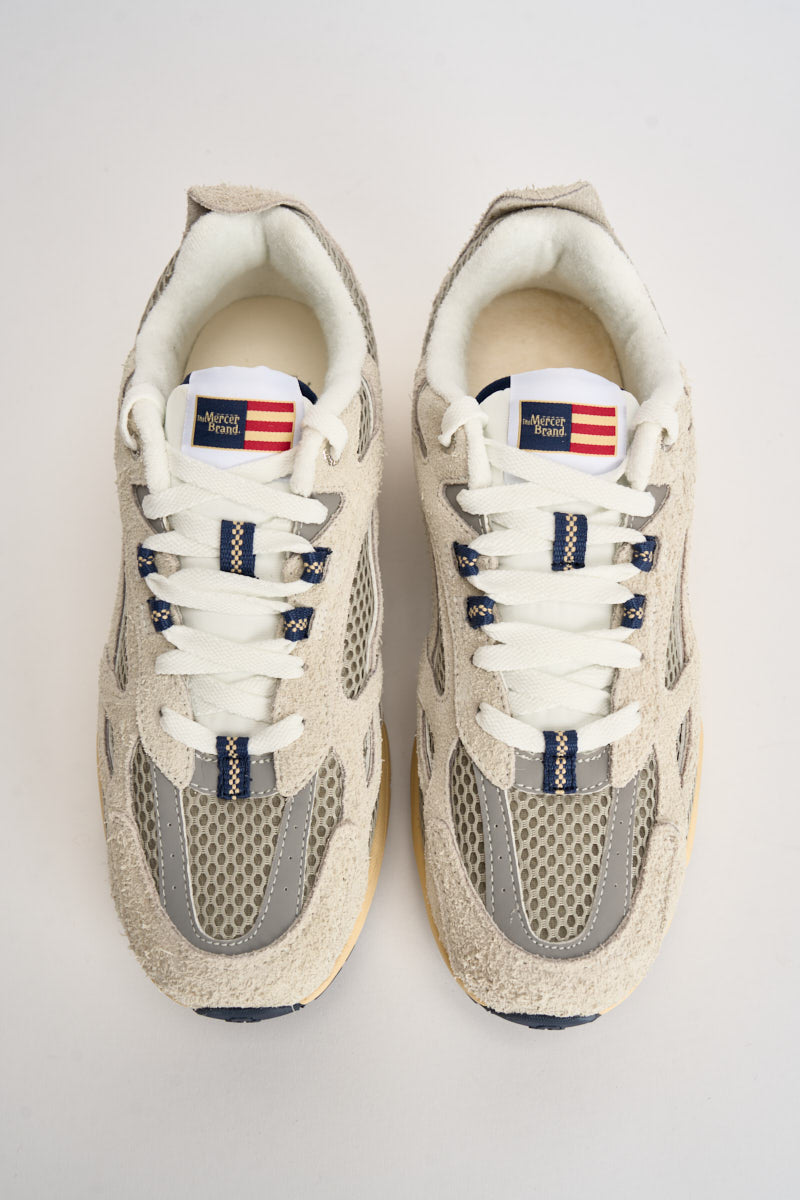 Sneakers uomo The Re-Run Americana tortora ME263029 102 THE MERCER BRAND 