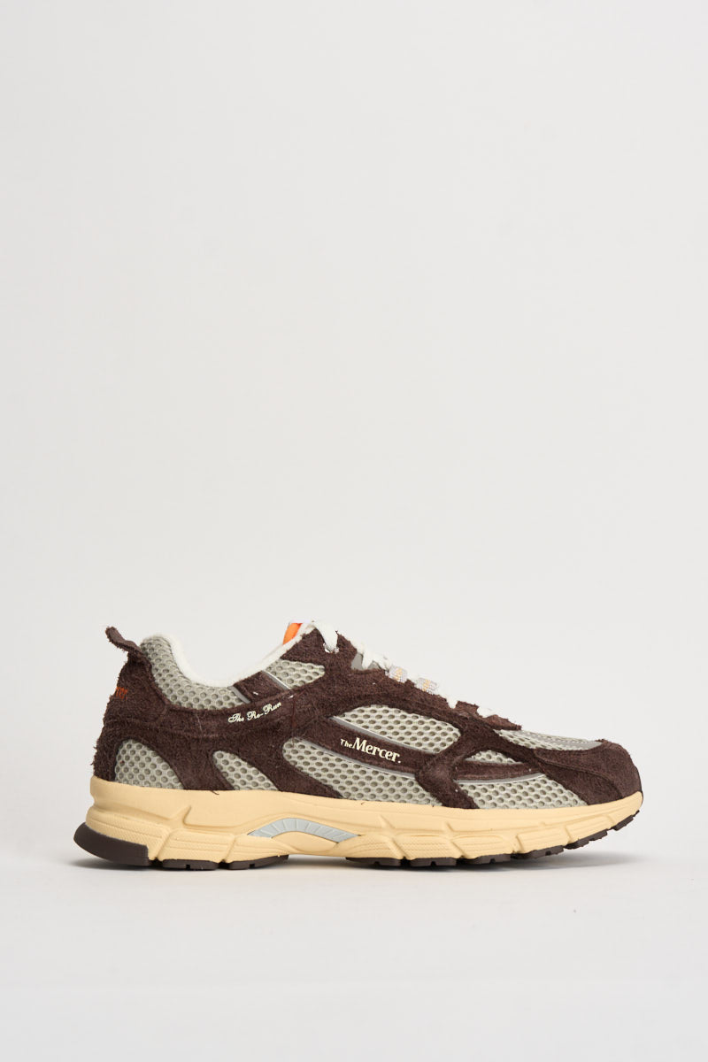 Sneakers uomo The Re-Run Americana marrone e tortora ME263029 800 THE MERCER BRAND 
