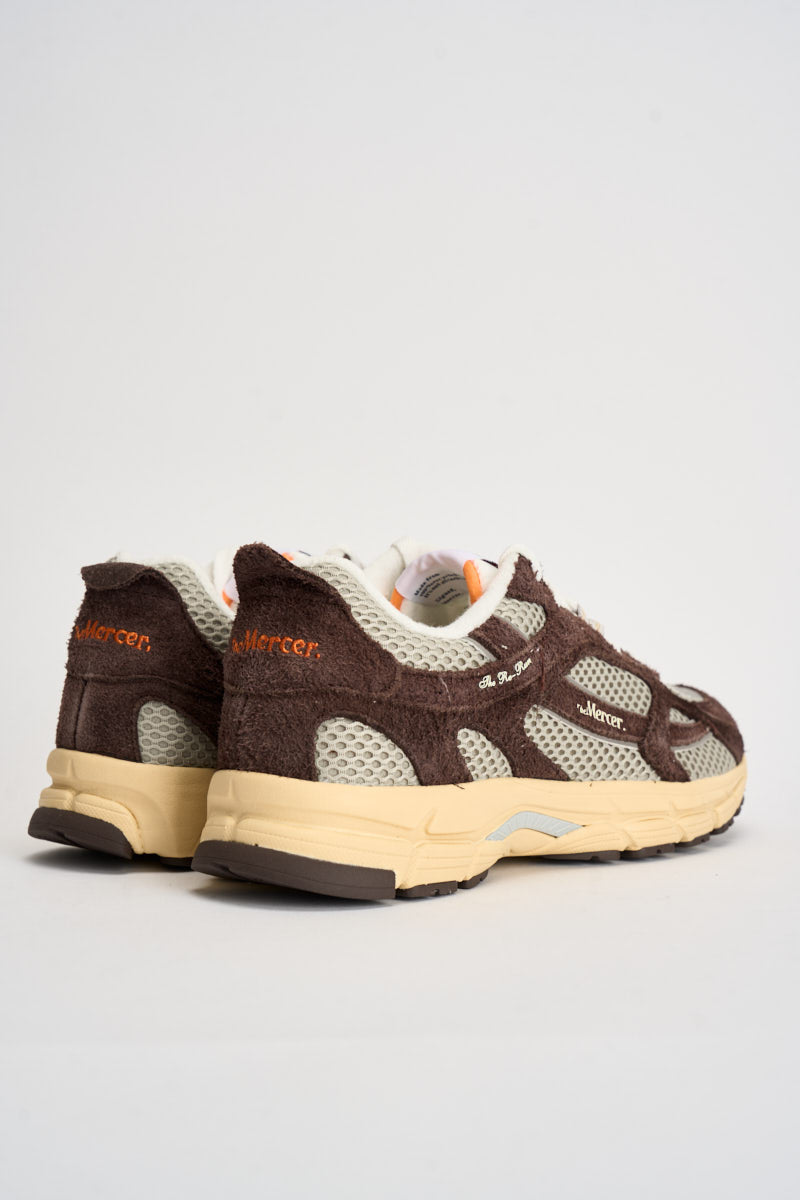 Sneakers uomo The Re-Run Americana marrone e tortora ME263029 800 THE MERCER BRAND 
