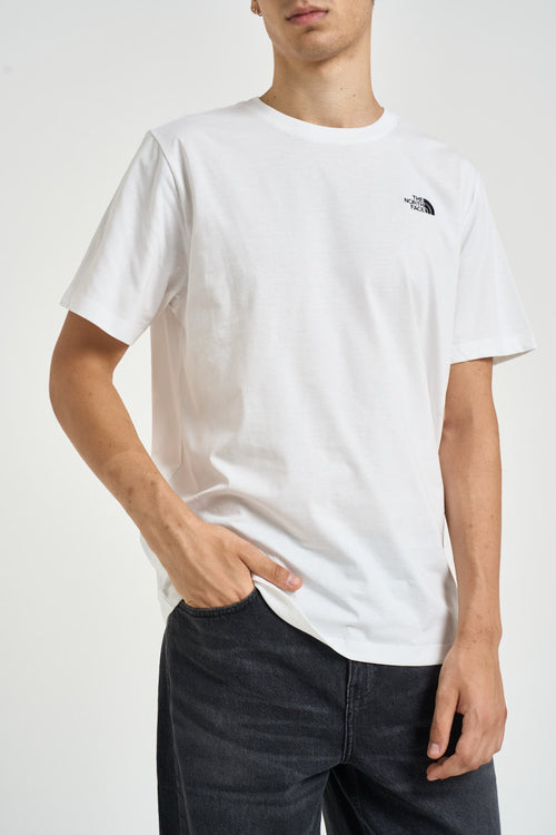 T-shirt uomo Simple Dome bianca - 2
