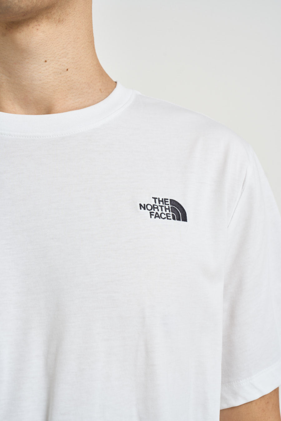 T-shirt uomo Simple Dome bianca 8CZ2 FN4 THE NORTH FACE 