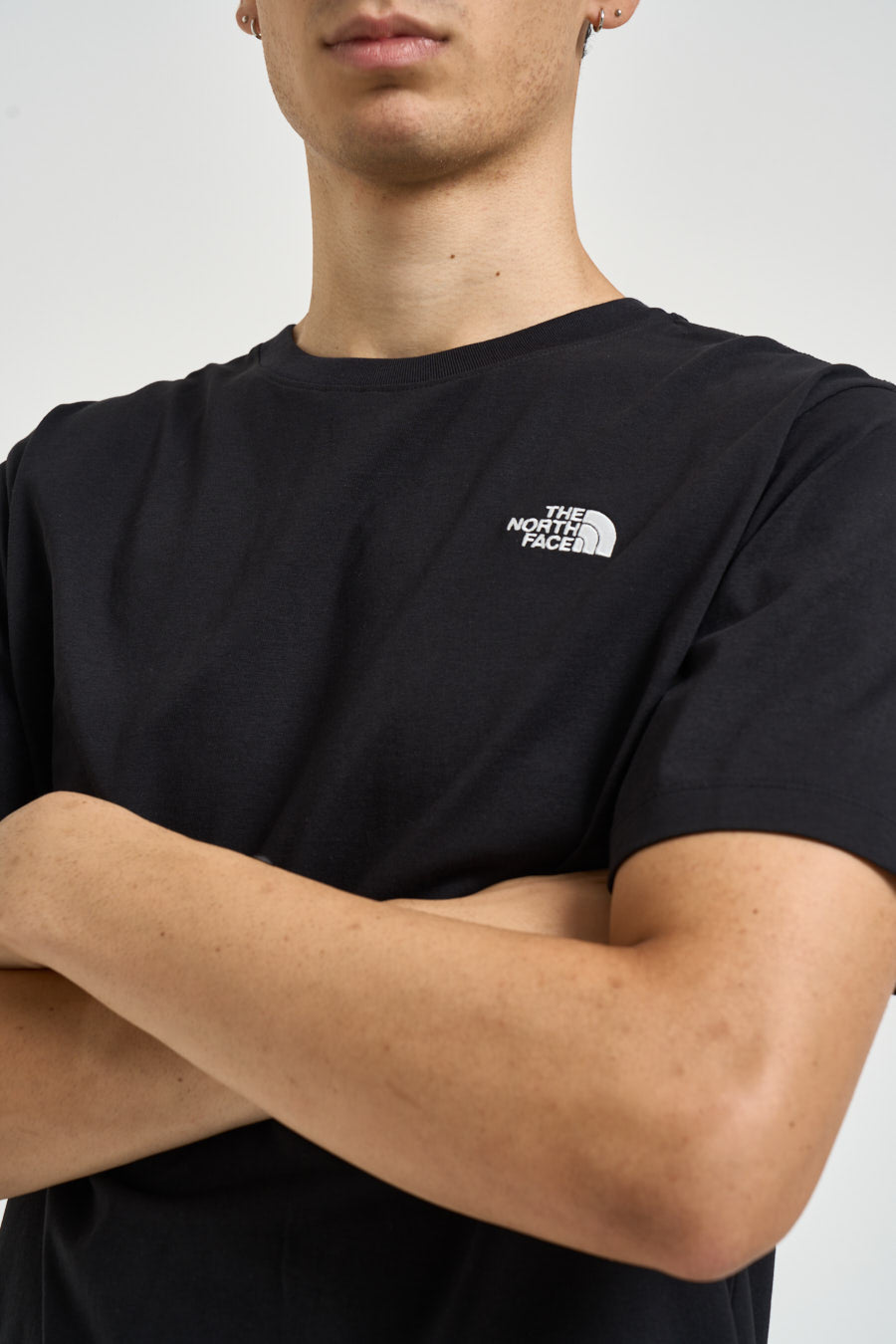 T-shirt uomo Simple Dome nera 8CZ2 JK3 THE NORTH FACE 