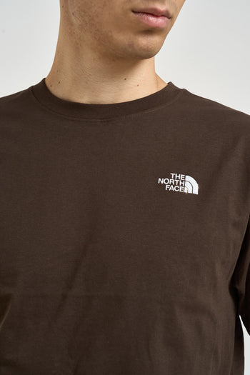 T-shirt uomo simple dome marrone - 3