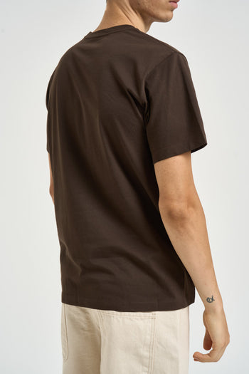 T-shirt uomo simple dome marrone - 4