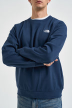 Felpa uomo simple dome crew girocollo blu 8D60 8K2 THE NORTH FACE 