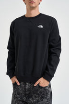 Felpa uomo simple dome crew girocollo nera 8D60 JK3 THE NORTH FACE 