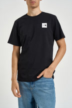 T-shirt uomo con box logo nera. 8G9C JK3 THE NORTH FACE 