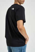 T-shirt uomo con box logo nera. 8G9C JK3 THE NORTH FACE 