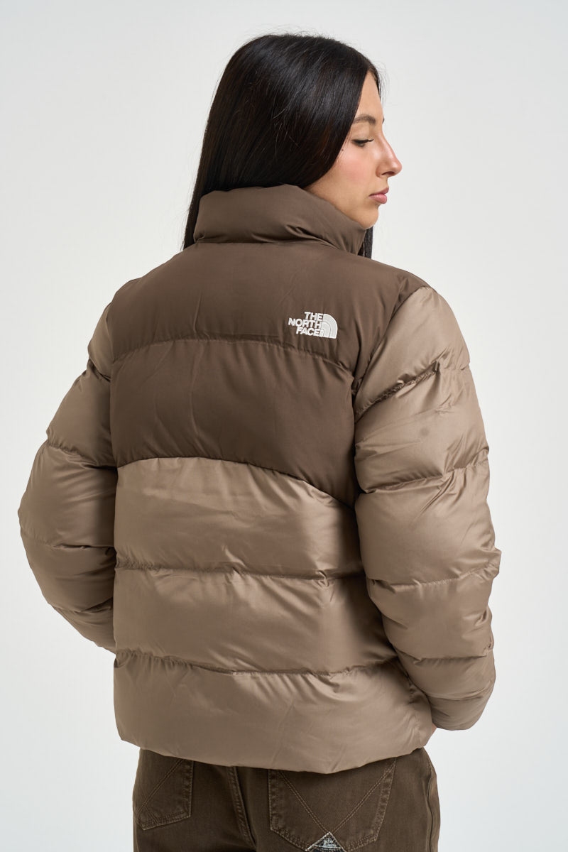 Piumino donna Saikuru marrone e beige 8GCB T06 THE NORTH FACE 