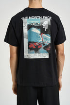 T-shirt uomo con stampa sul retro nera 8H5K JK3 THE NORTH FACE 