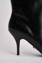 Stivaletto donna con tacco Unuk nero UNUK NERO TWENTY FOURHAITCH 