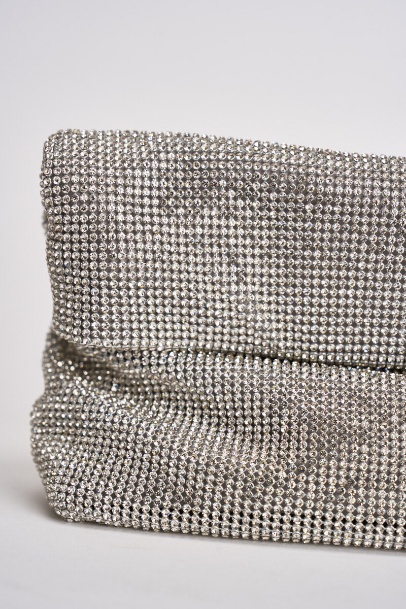 Pochette donna Varadero strass argento VARADERO ARGENTO TWENTY FOURHAITCH 
