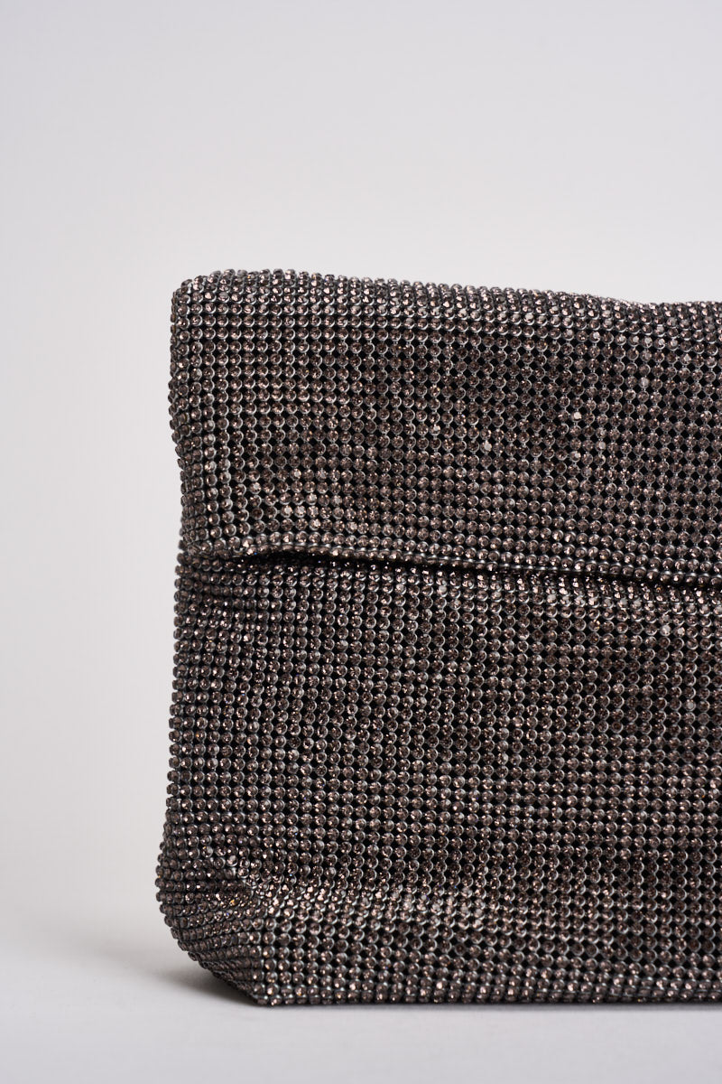 Pochette donna Varadero strass grigio VARADERO GRIGIO TWENTY FOURHAITCH 