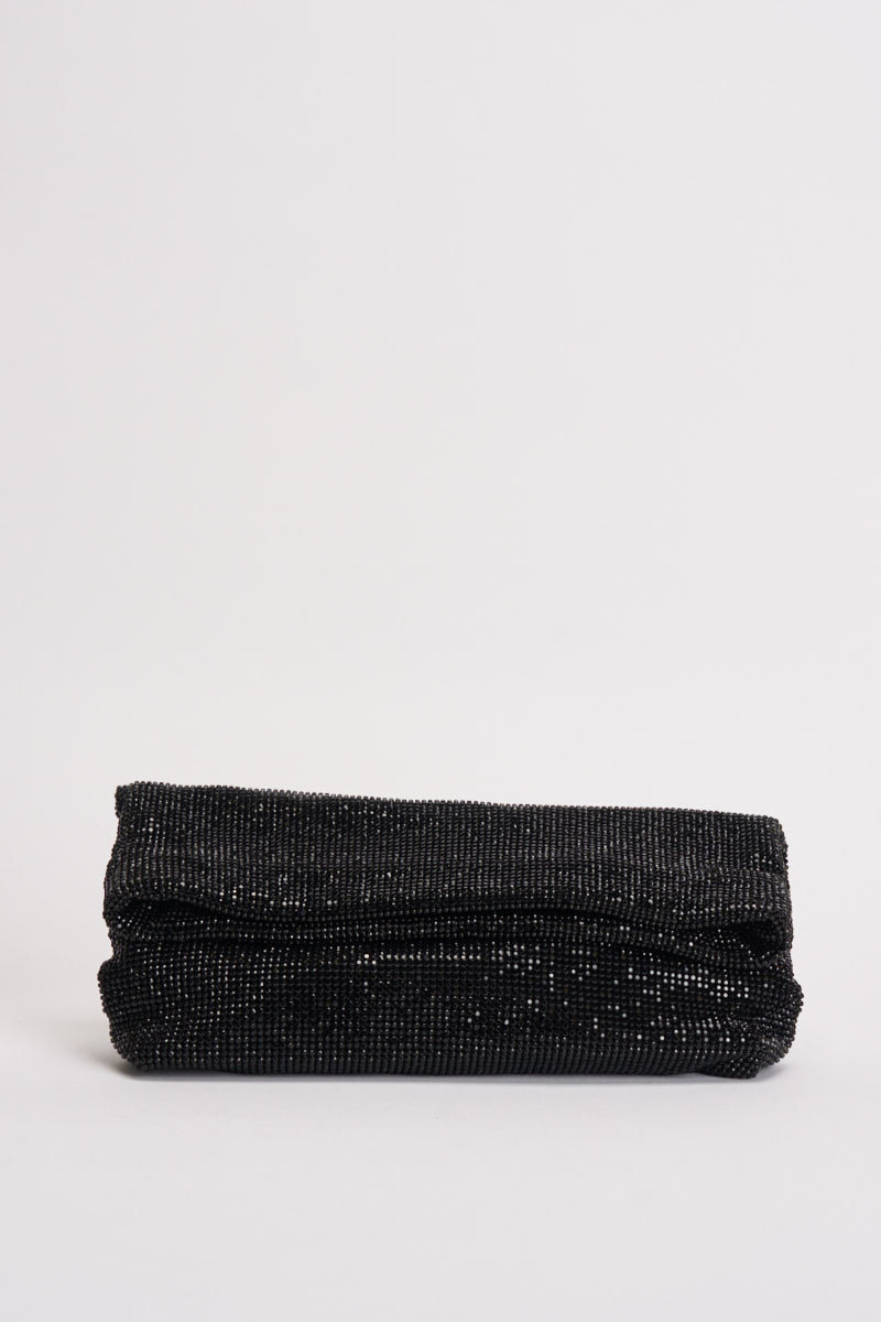 Pochette donna Varadero strass nera VARADERO NERO TWENTY FOURHAITCH 