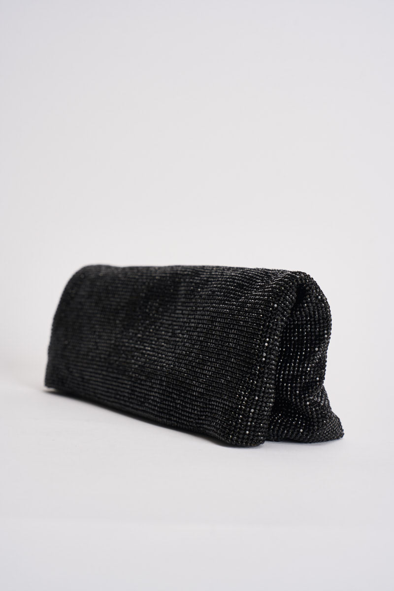 Pochette donna Varadero strass nera VARADERO NERO TWENTY FOURHAITCH 