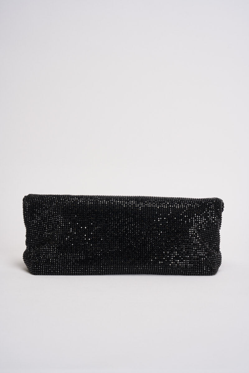 Pochette donna Varadero strass nera VARADERO NERO TWENTY FOURHAITCH 