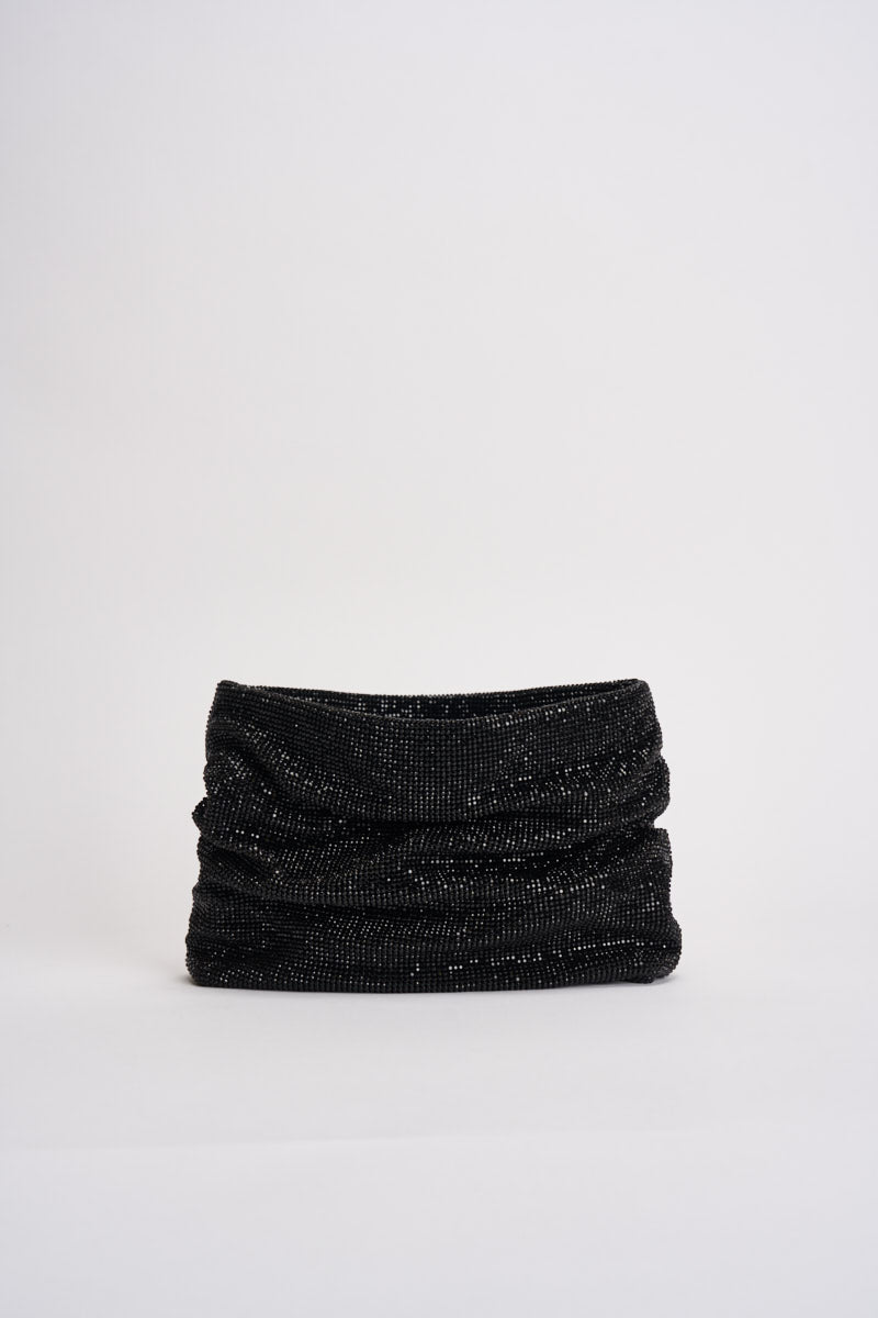 Pochette donna Varadero strass nera VARADERO NERO TWENTY FOURHAITCH 