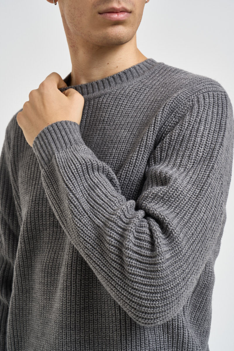 Maglia uomo girocollo grigio 2100031 GRIGIOMELANGE URBANRING 