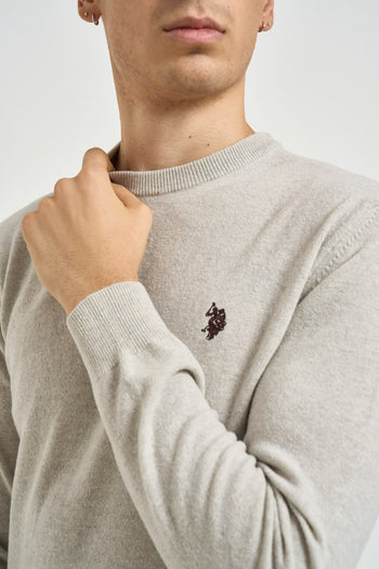 Maglia uomo girocollo in lana ghiaccio - 3