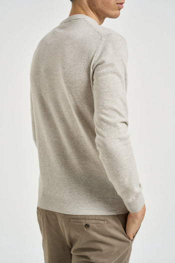 Maglia uomo girocollo in lana ghiaccio - 4